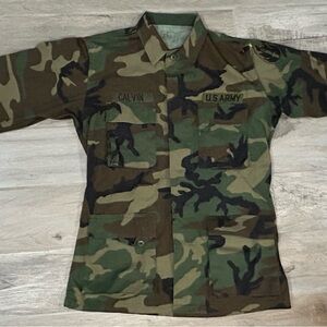 Camouflage Button Down Shirt